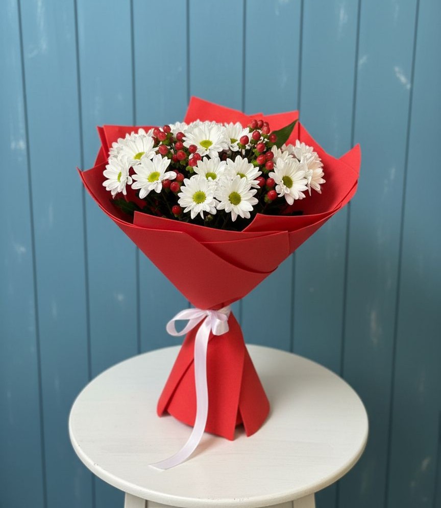 Букет цветов из: Хризантемы в Шебекино