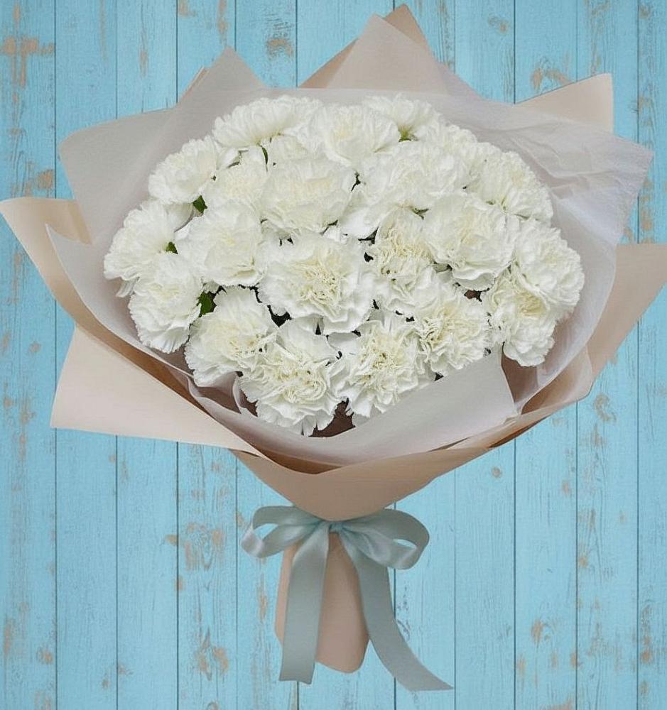 Букет цветов из: Гвоздики в Шебекино