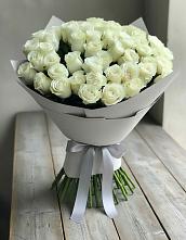 Букет 35 Белых роз в Шебекино