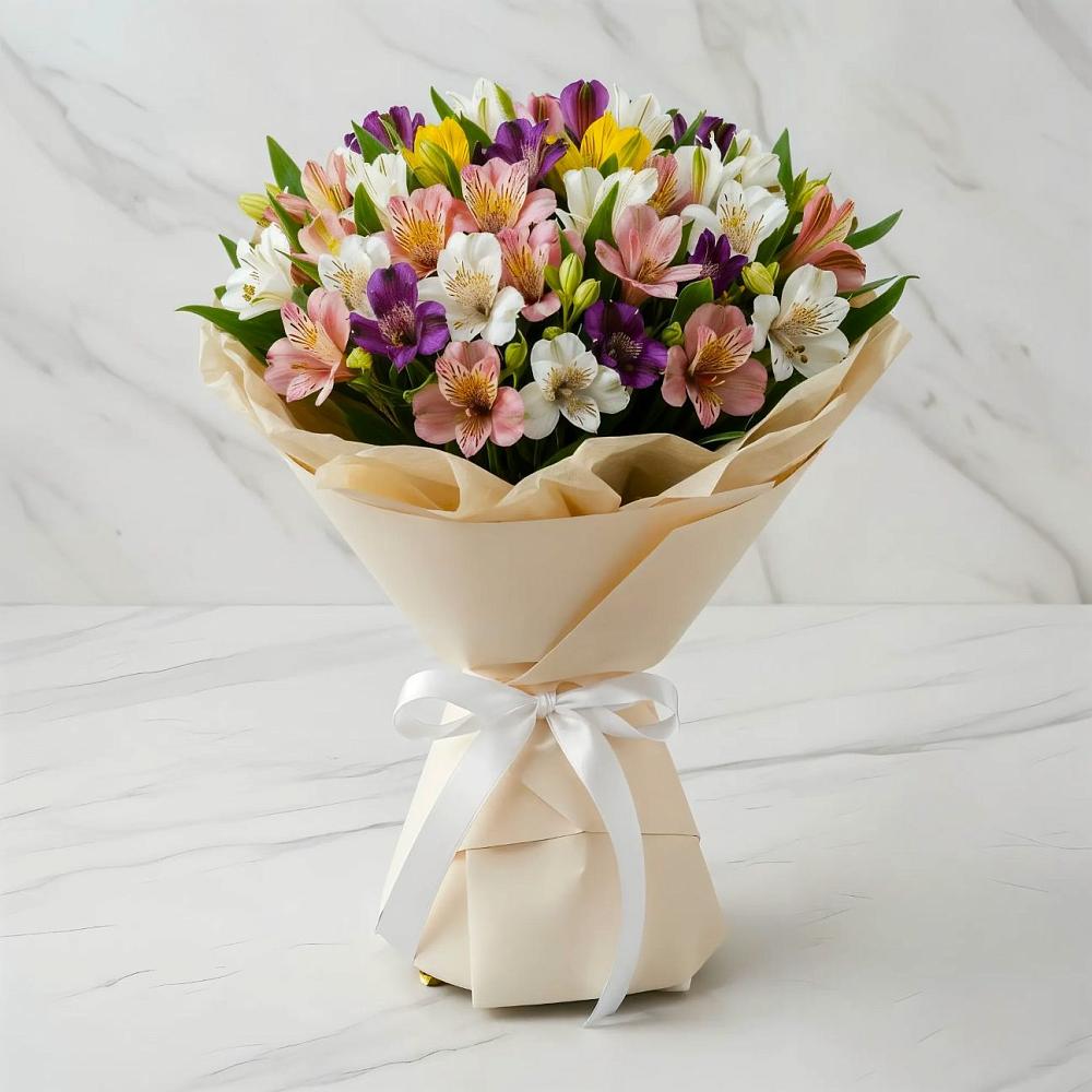 Букет цветов из: Альстромерии в Шебекино