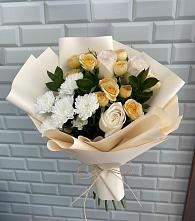 Букет цветов из:  Розы и Хризантемы в Шебекино