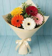 Букет цветов из:  Герберы в Шебекино