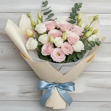 Букет цветов из:  Лизиантусы в Шебекино