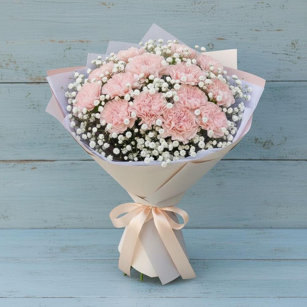 Букет цветов из: Гвоздики в Шебекино