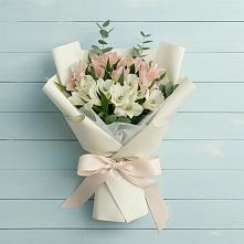 Букет цветов из:  Альстромерии в Шебекино