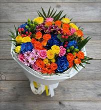 Букет цветов из:  Розы и Хризантемы в Шебекино