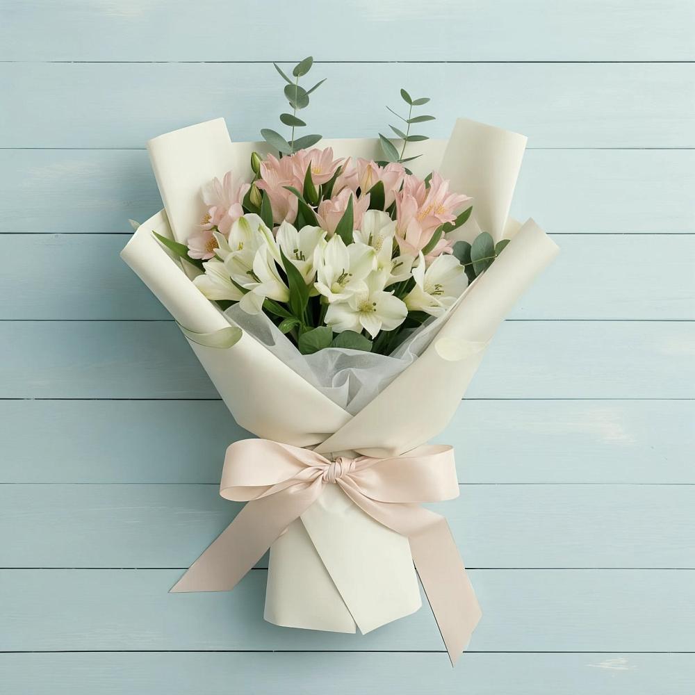 Букет цветов из: Альстромерии в Шебекино