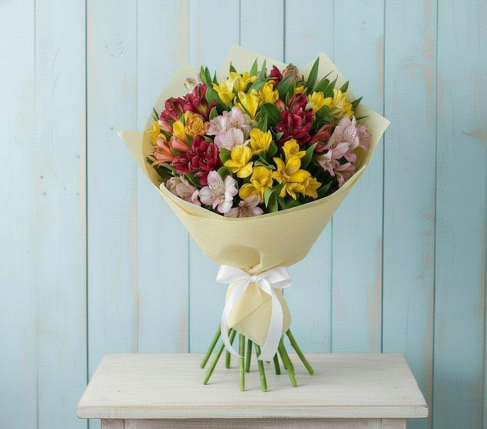 Букет цветов из: Альстромерии в Шебекино