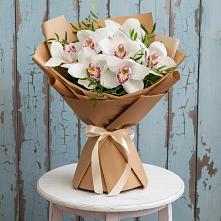 Букет цветов из:  Орхидеи и Розы в Шебекино